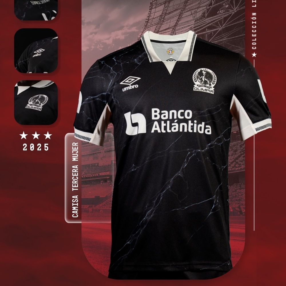 Umbro Black and white Olimpia de Honduras